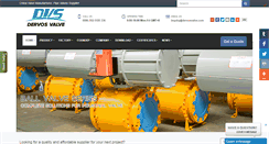 Desktop Screenshot of dervosvalve.com